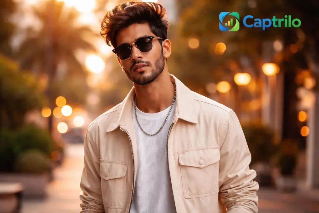 Best IG captions for guys infographic showing cool, funny, savage, gym, travel, and selfie Instagram captions with examples for social media posts.