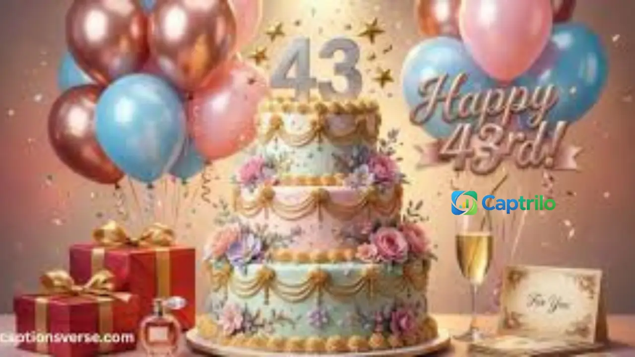 43rd Birthday Captions Instagram