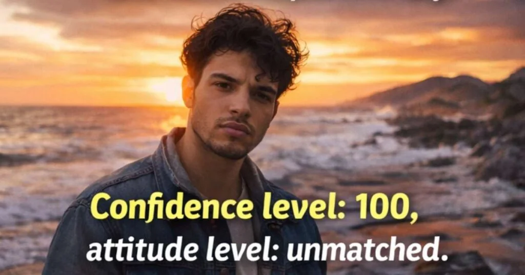 Cool Attitude Captions Instagram