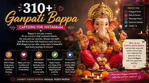 Ganpati Bappa Captions Instagram