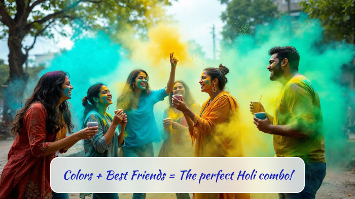 Holi Captions Instagram