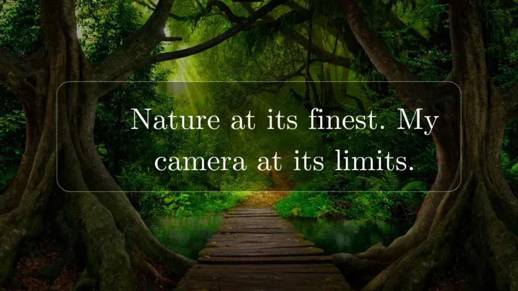 Nature Captions Instagram