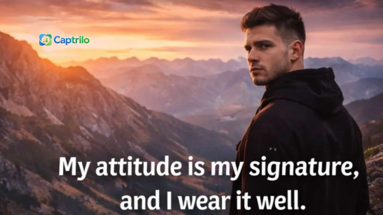 Cool Attitude Captions Instagram