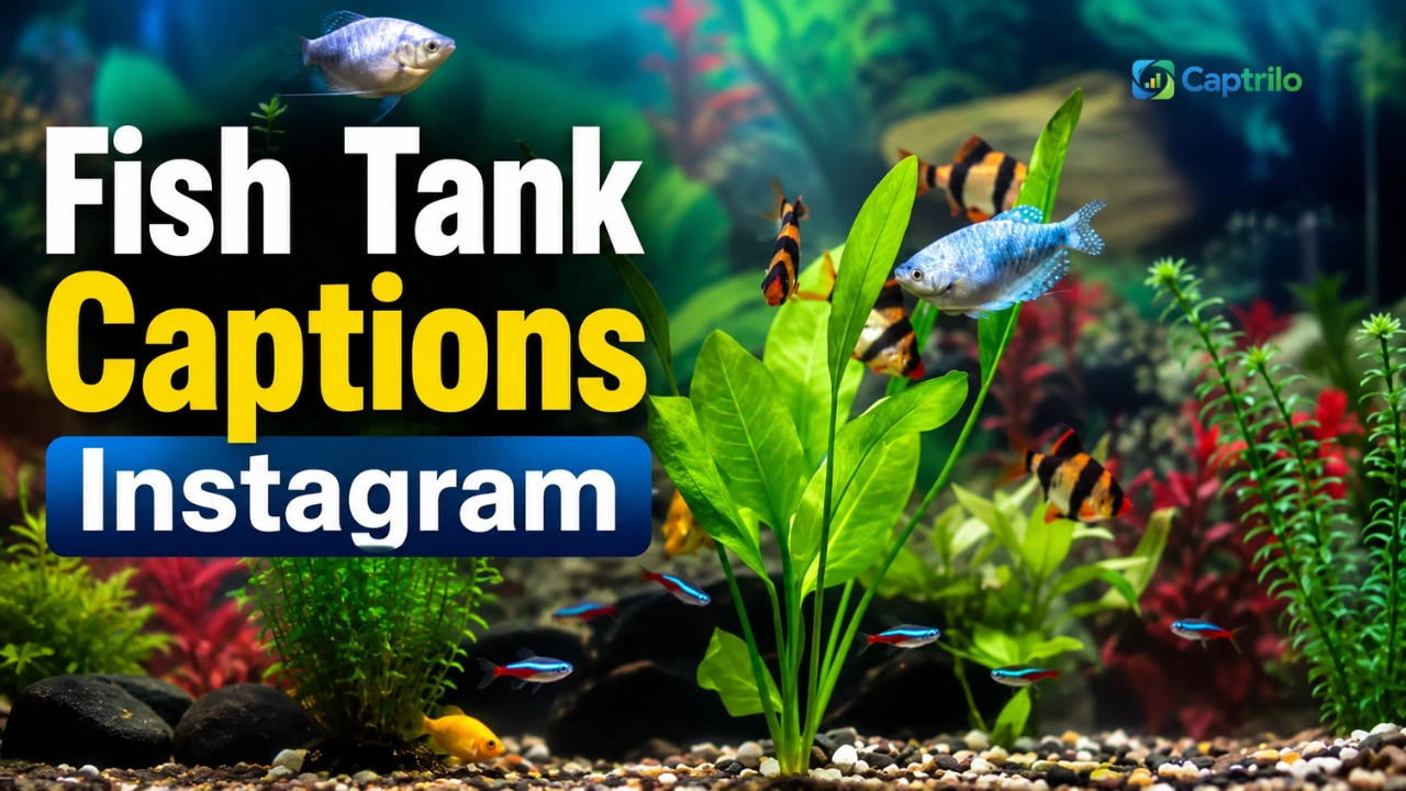 Fish Tank Captions Instagram