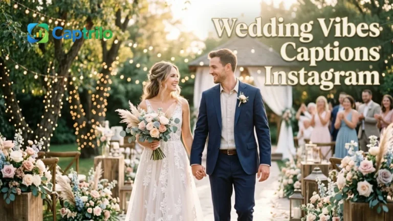 Wedding Vibes Captions Instagram