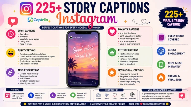 Story Captions Instagram