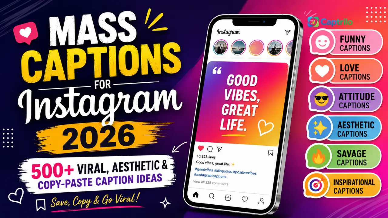 Mass Captions Instagram