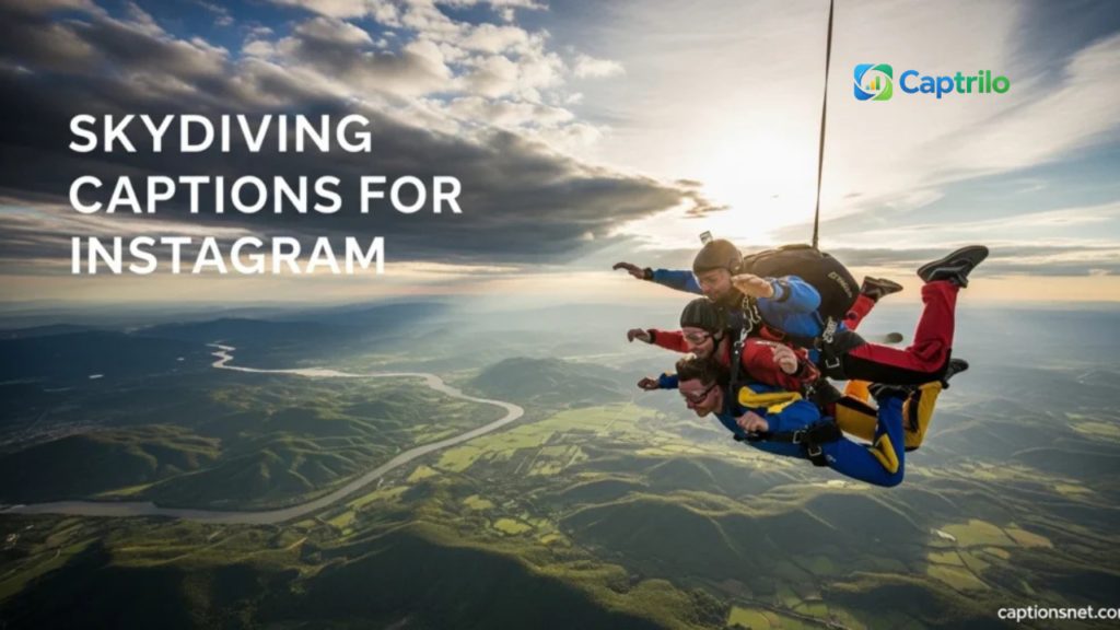 Skydiving Captions Instagram
