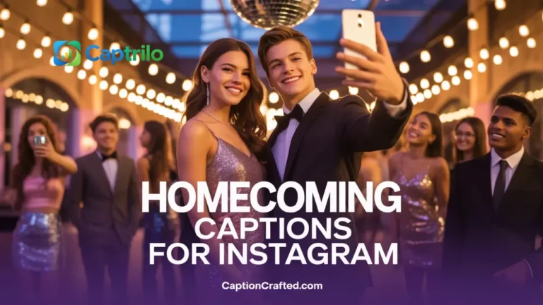 Homecoming Captions Instagram